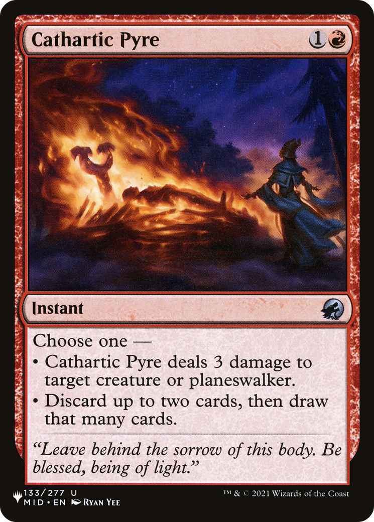 Cathartic Pyre Card Image