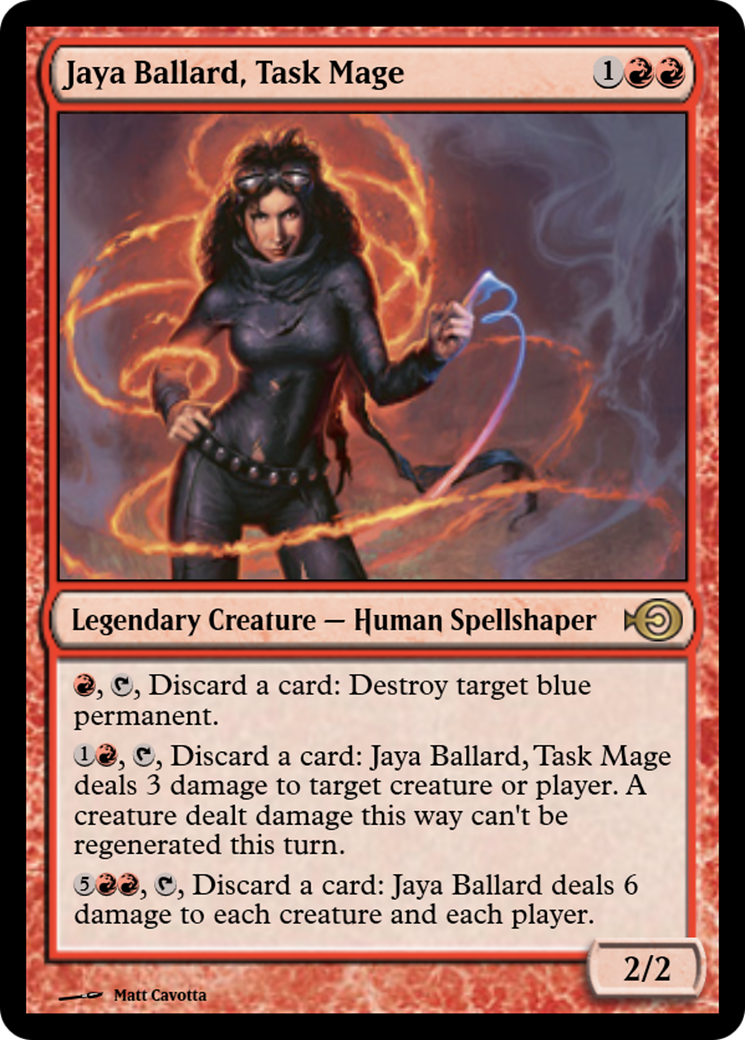 Jaya Ballard, Task Mage Card Image