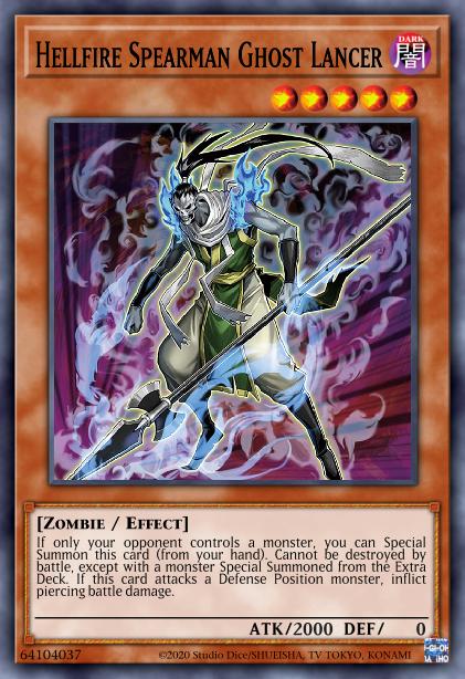 Ghost Lancer, the Underworld Spearman Card Image