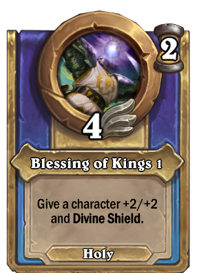 Blessing of Kings 1 Card Image