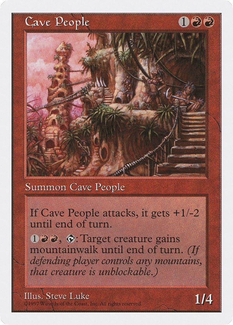 Cave People Card Image