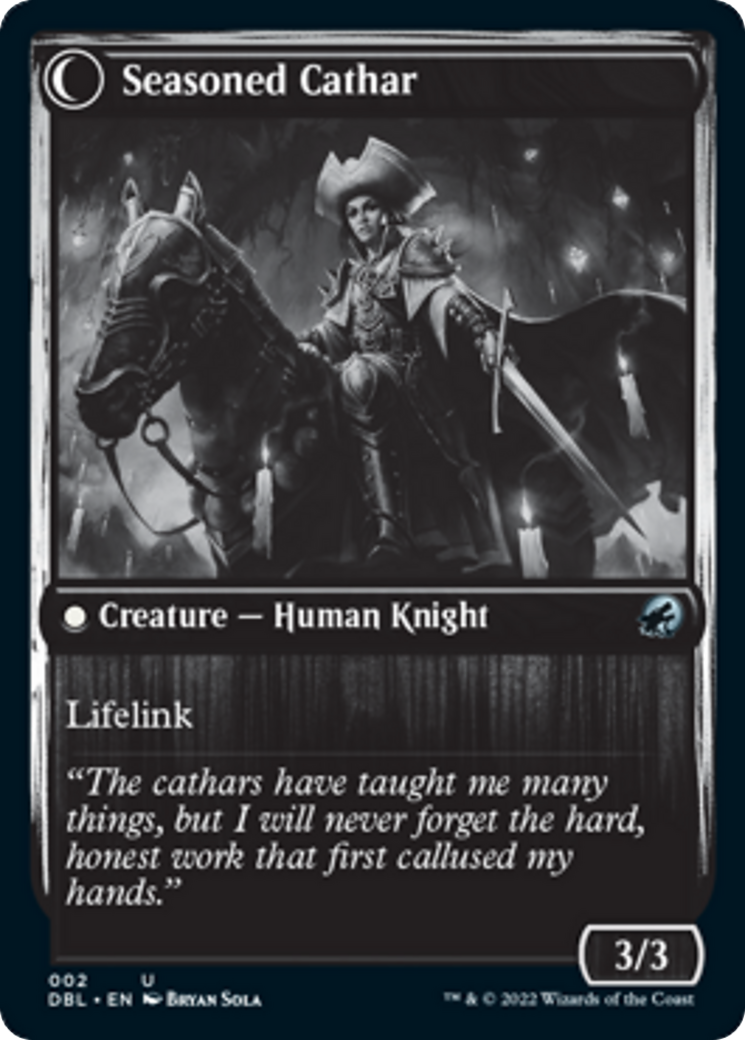 Ambitious Farmhand // Seasoned Cathar Card Image