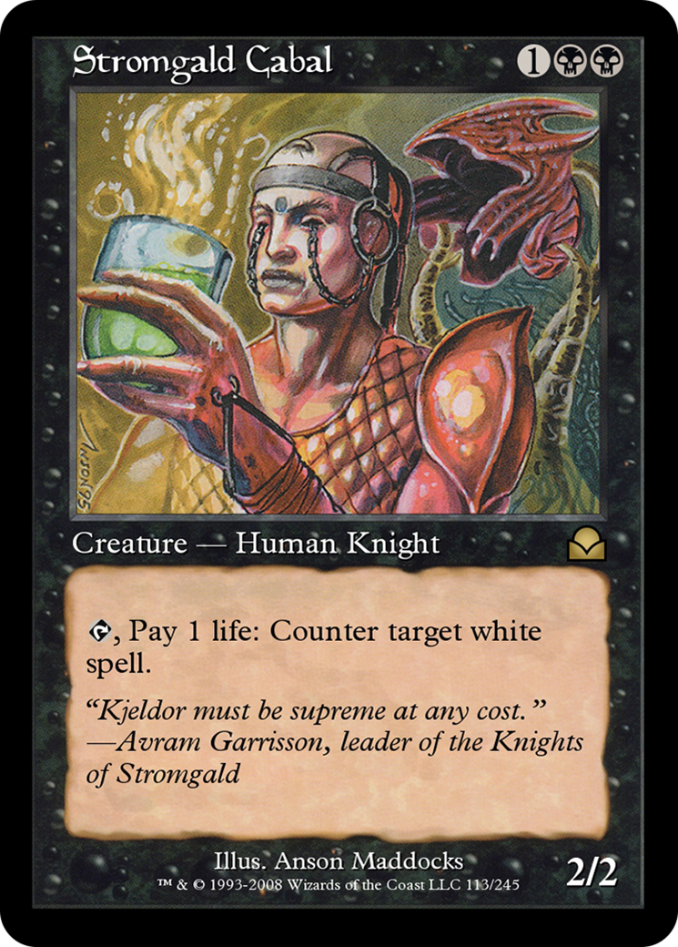 Stromgald Cabal Card Image
