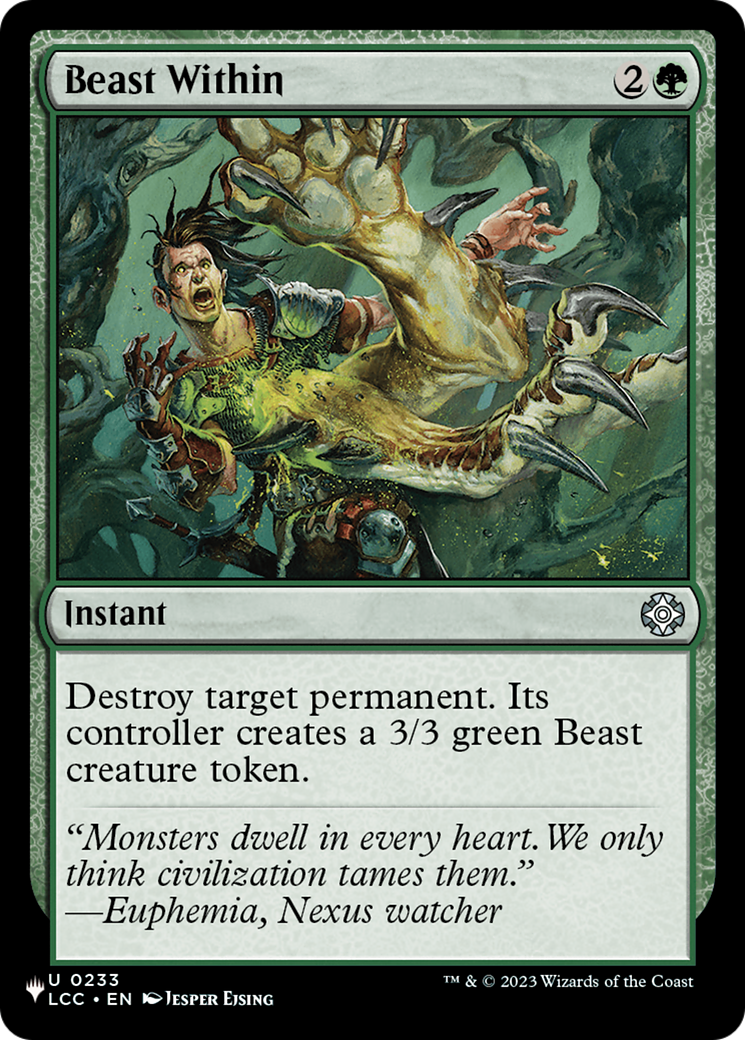 Beast Within Card Image