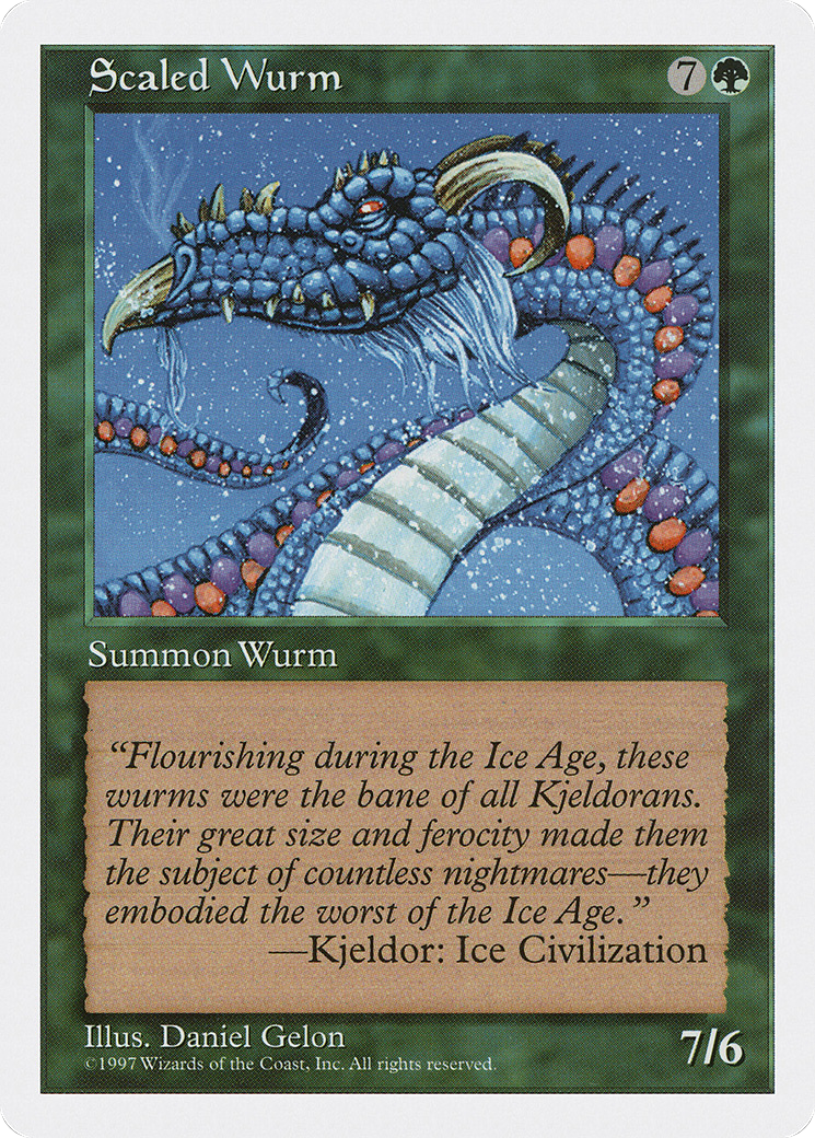 Scaled Wurm Card Image