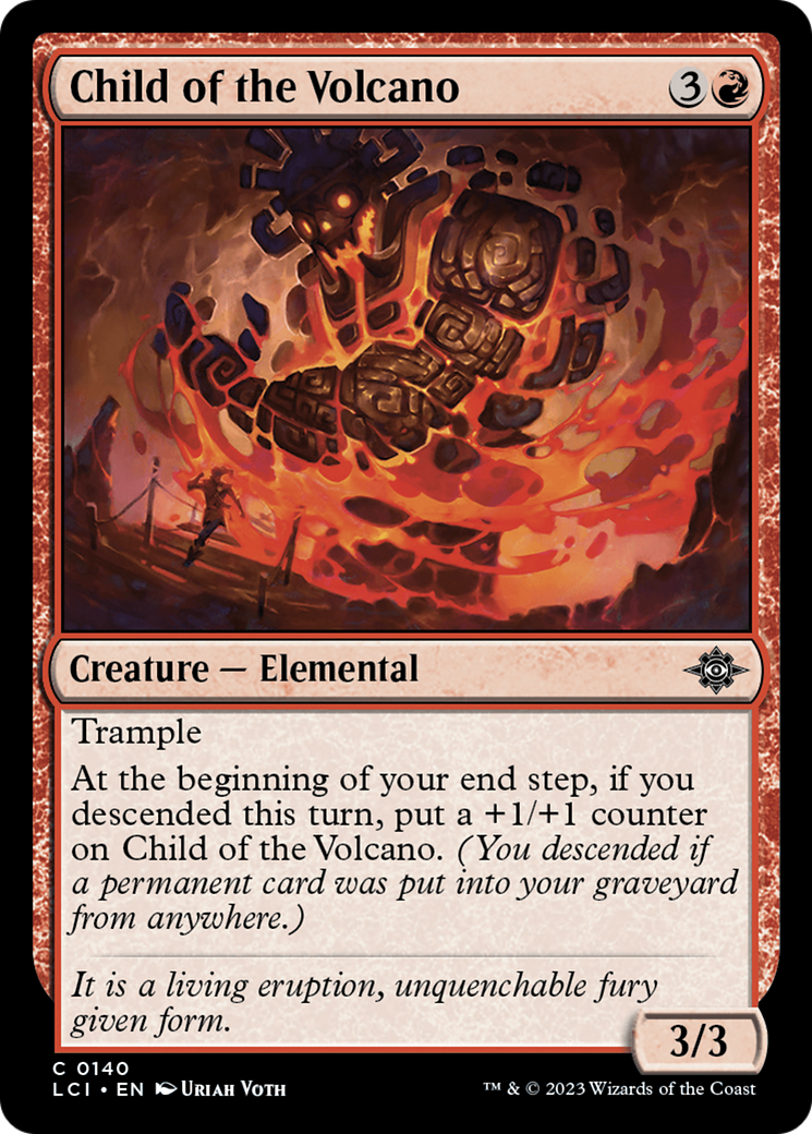 Child of the Volcano Card Image