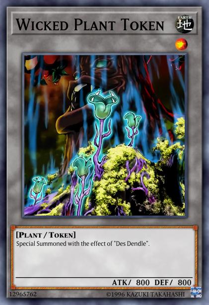 Wicked Plant Token Card Image