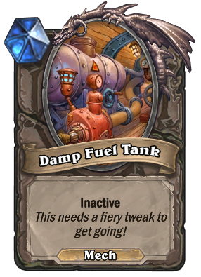 Damp Fuel Tank Card Image