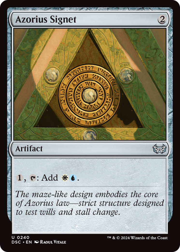 Azorius Signet Card Image