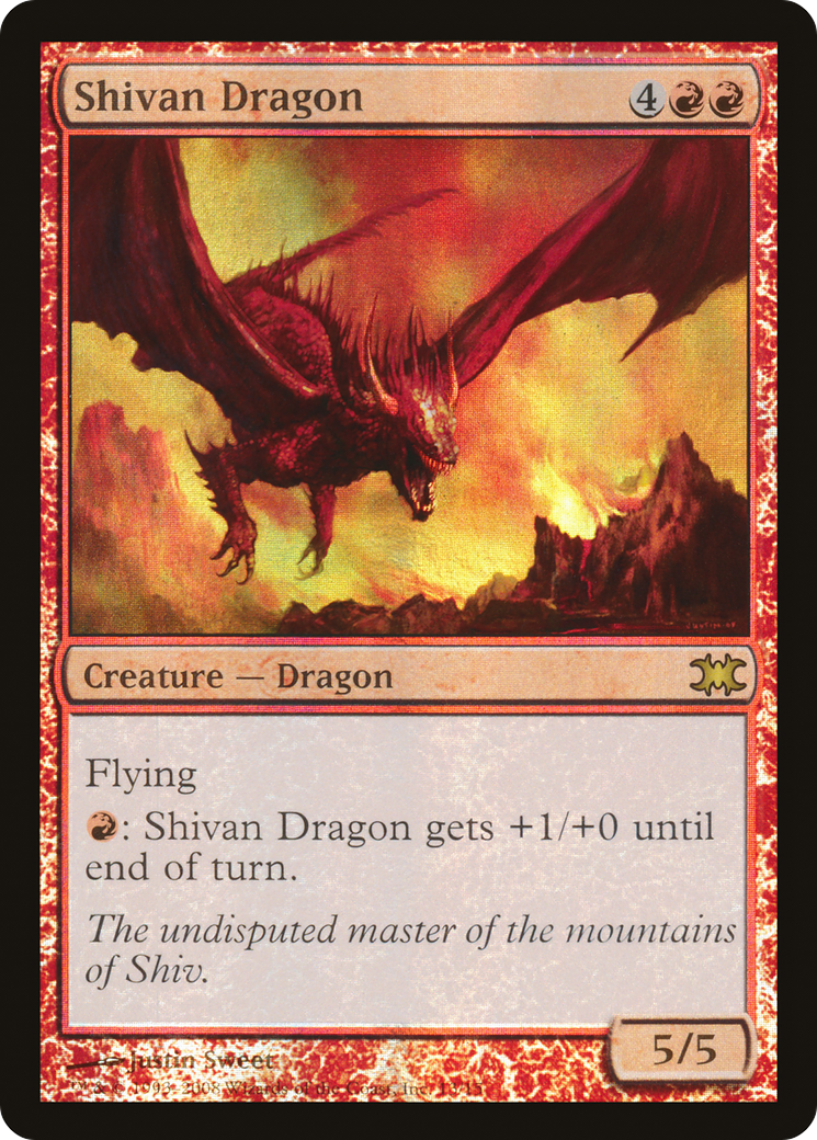 Shivan Dragon Card Image