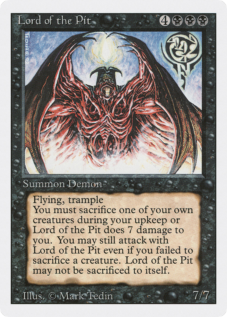 Lord of the Pit Card Image