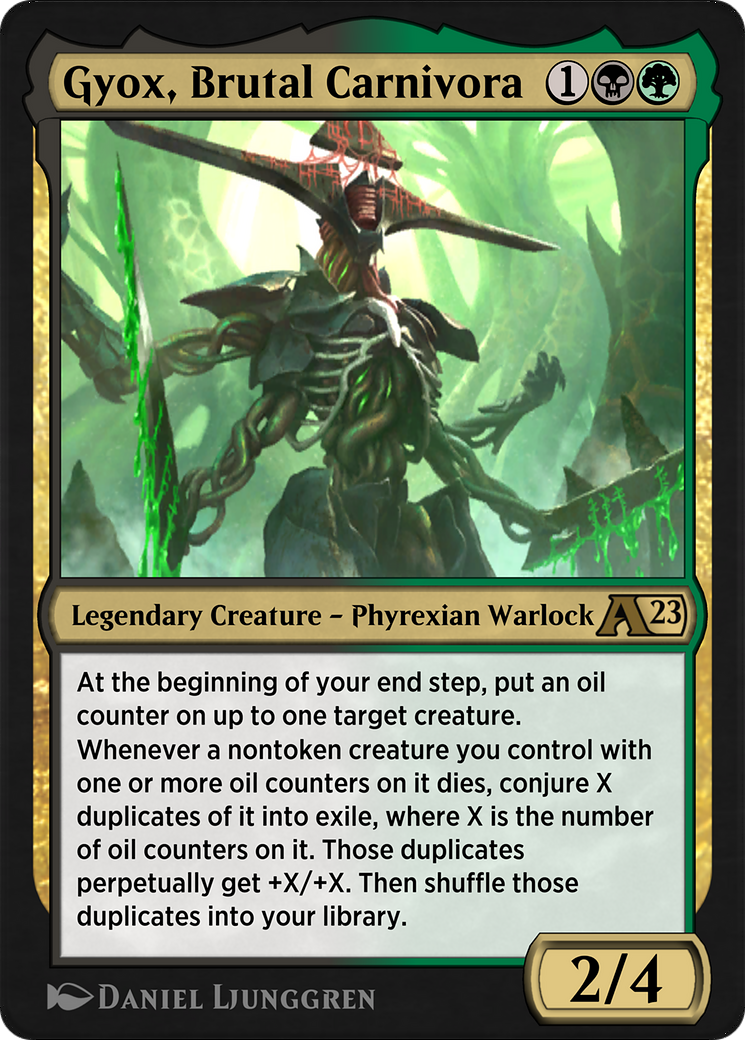 Gyox, Brutal Carnivora Card Image