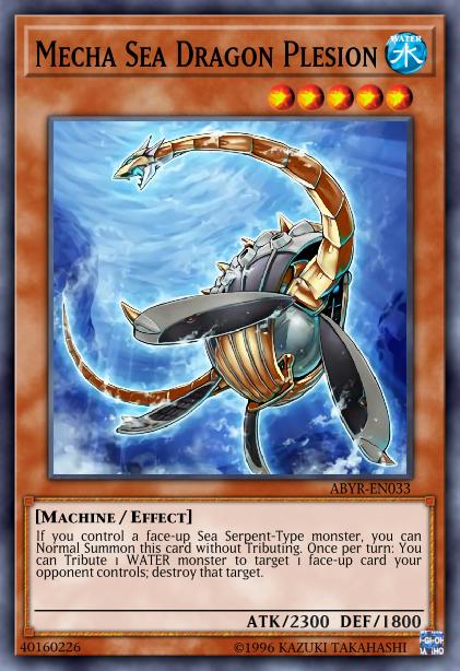 Mecha Sea Dragon Plesion Card Image