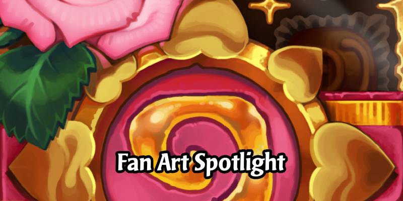 In The Frame: Hearthstone Fan Art Spotlight - Tasty Card Backs For Your Valentine!