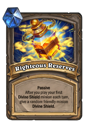 Righteous Reserves Card Image