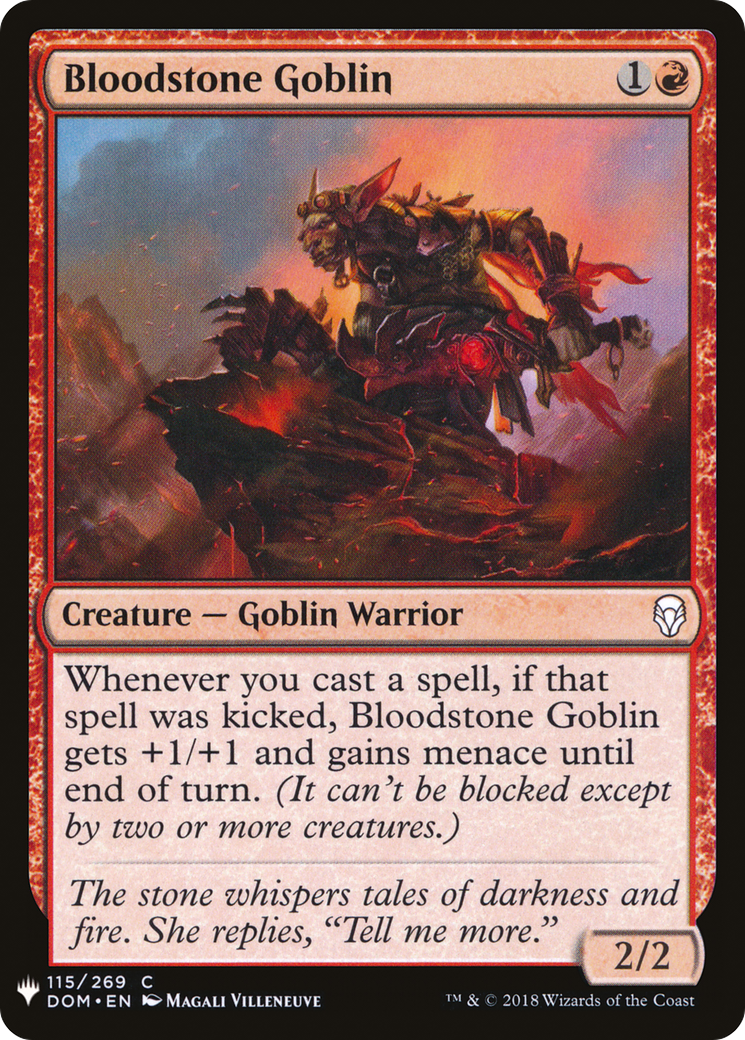 Bloodstone Goblin Card Image