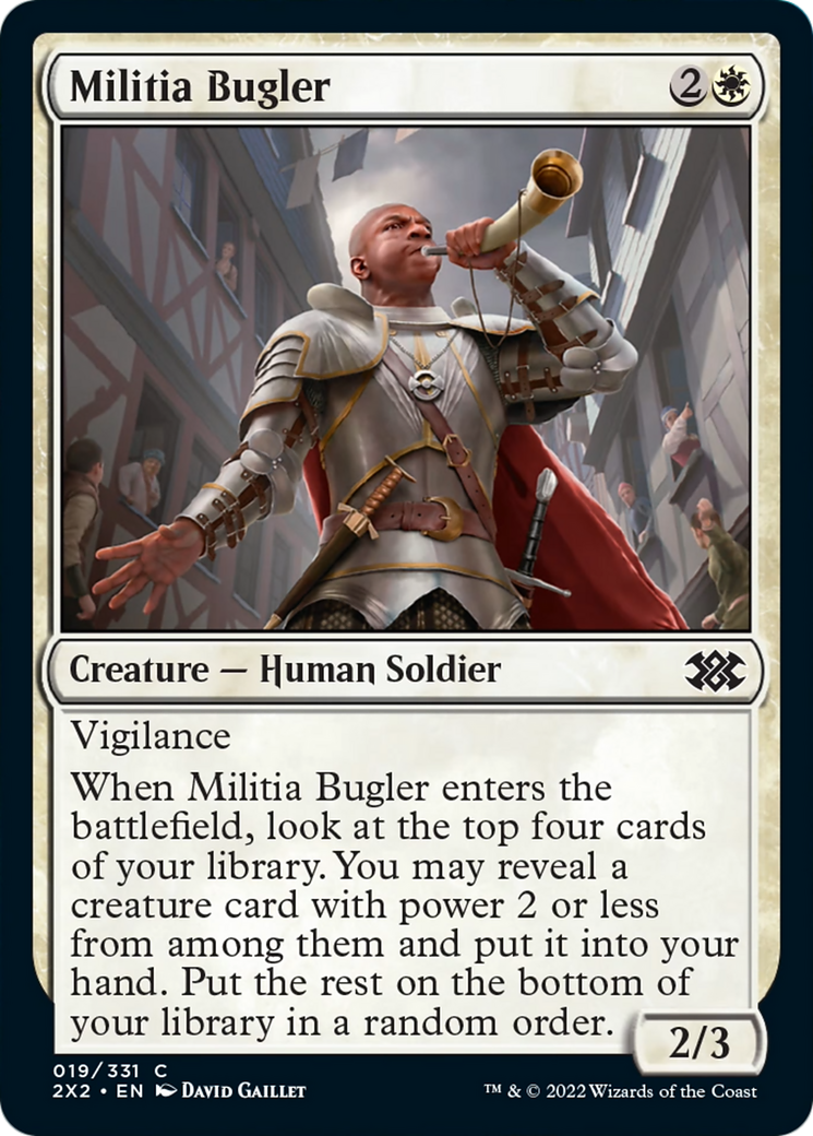 Militia Bugler Card Image