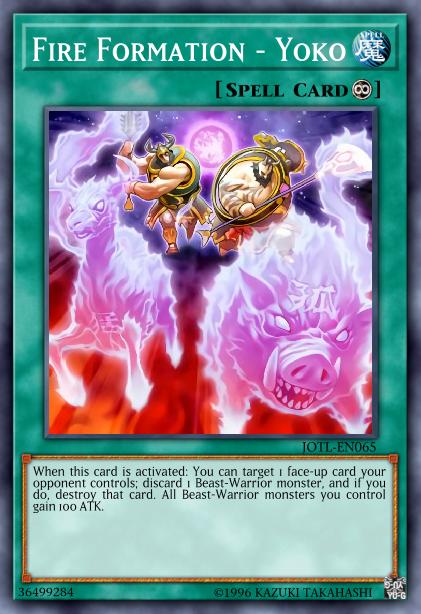 Fire Formation - Yoko Card Image