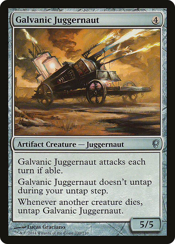 Galvanic Juggernaut Card Image