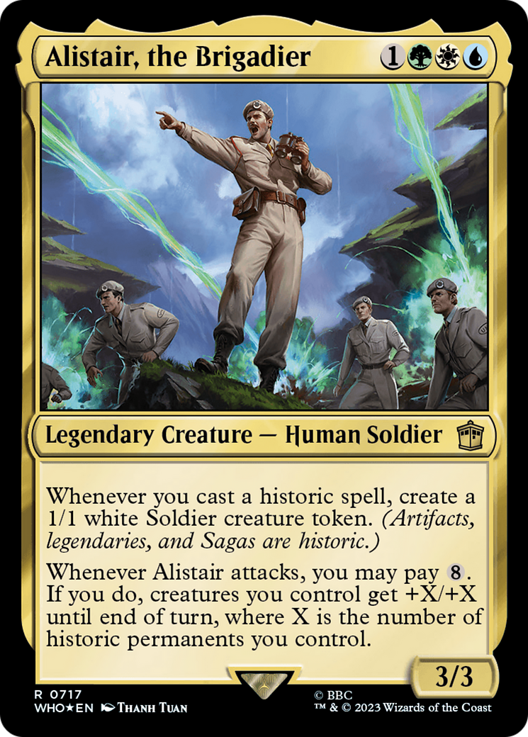 Alistair, the Brigadier Card Image