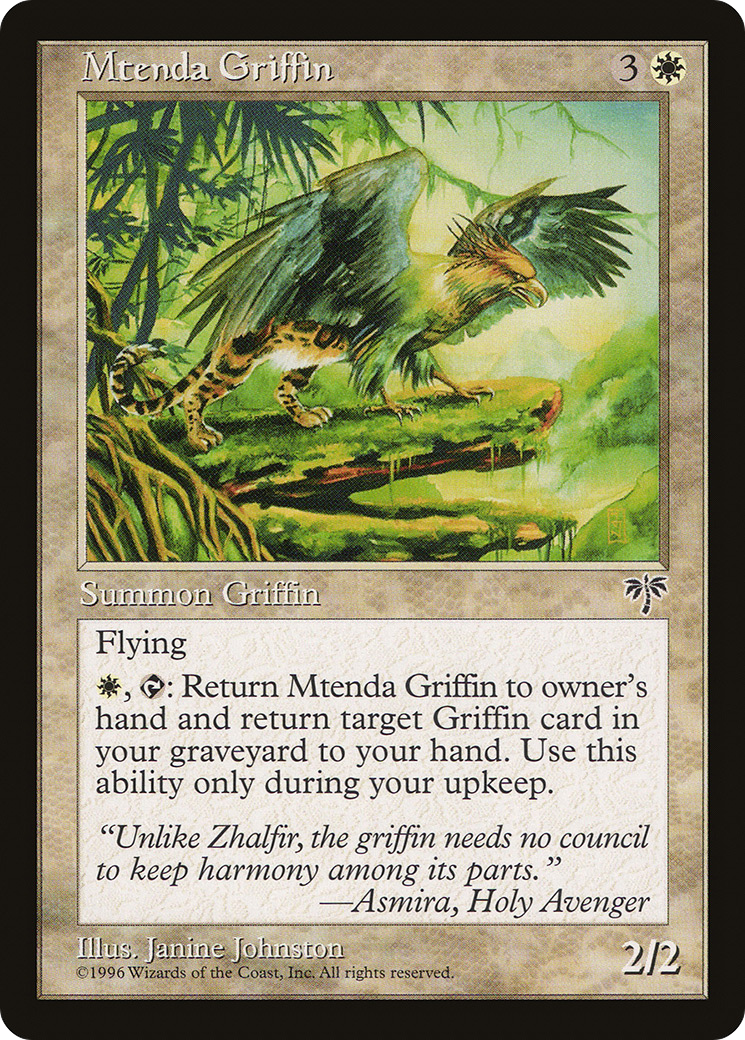 Mtenda Griffin Card Image