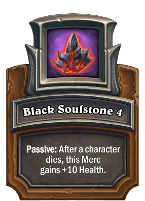 Black Soulstone {0} Card Image