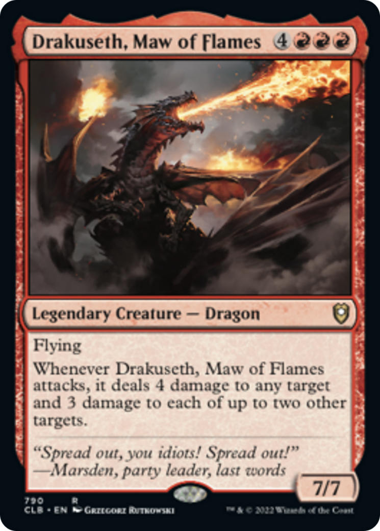 Drakuseth, Maw of Flames Card Image