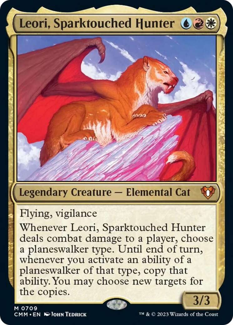 Leori, Sparktouched Hunter Card Image