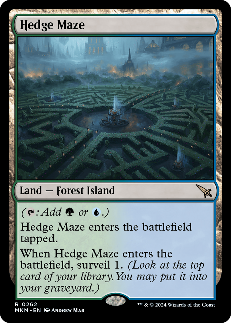 Hedge Maze Card Image
