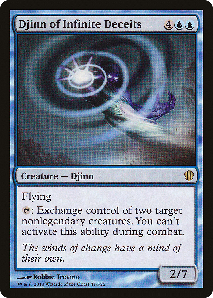 Djinn of Infinite Deceits Card Image