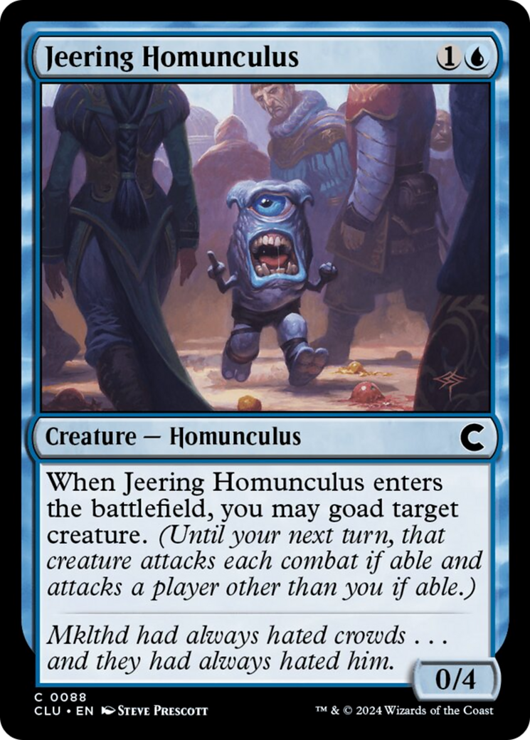 Jeering Homunculus Card Image