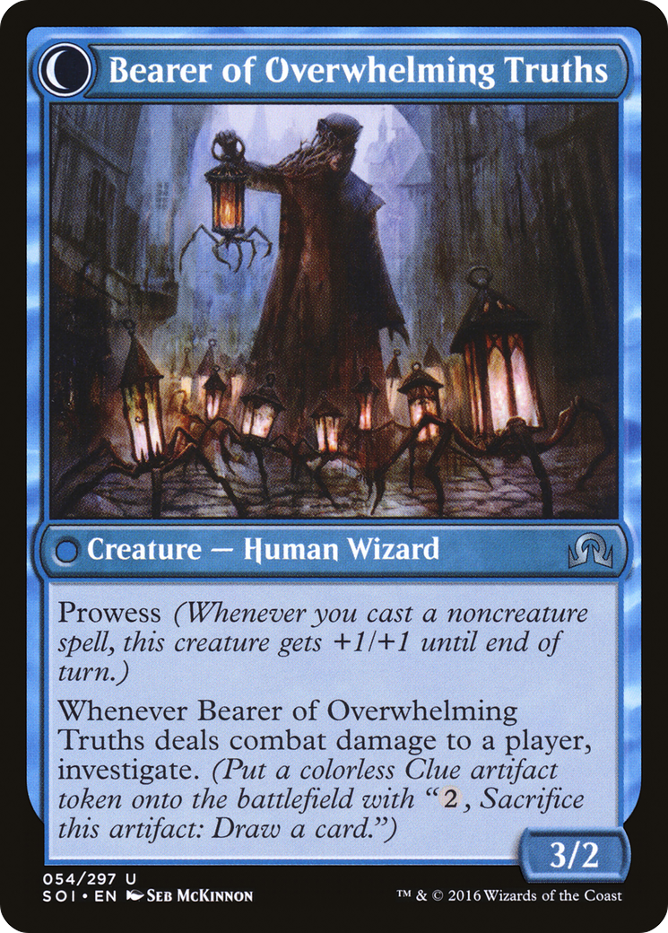 Daring Sleuth // Bearer of Overwhelming Truths Card Image