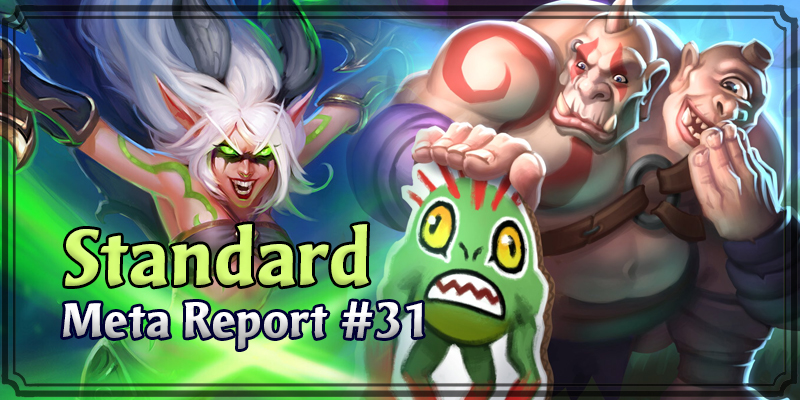 Standard Meta Report #31 - Top Hearthstone Decks April 19, 2020 - April 26, 2020