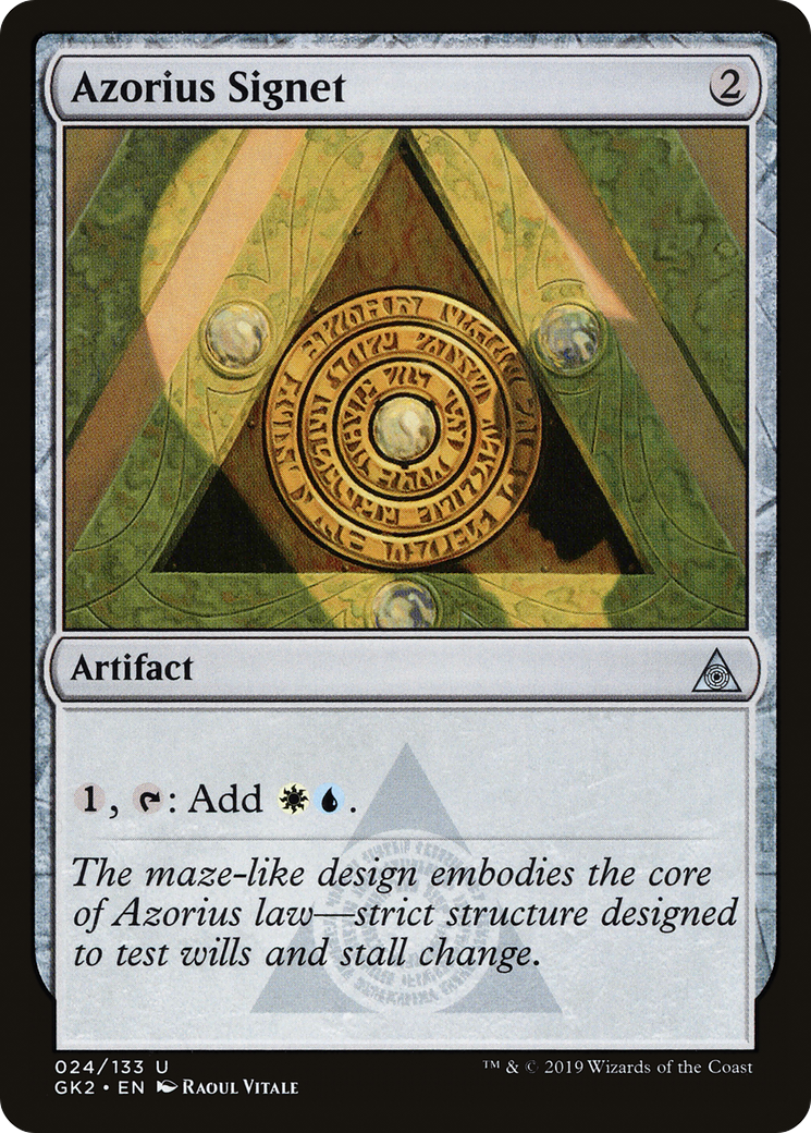 Azorius Signet Card Image