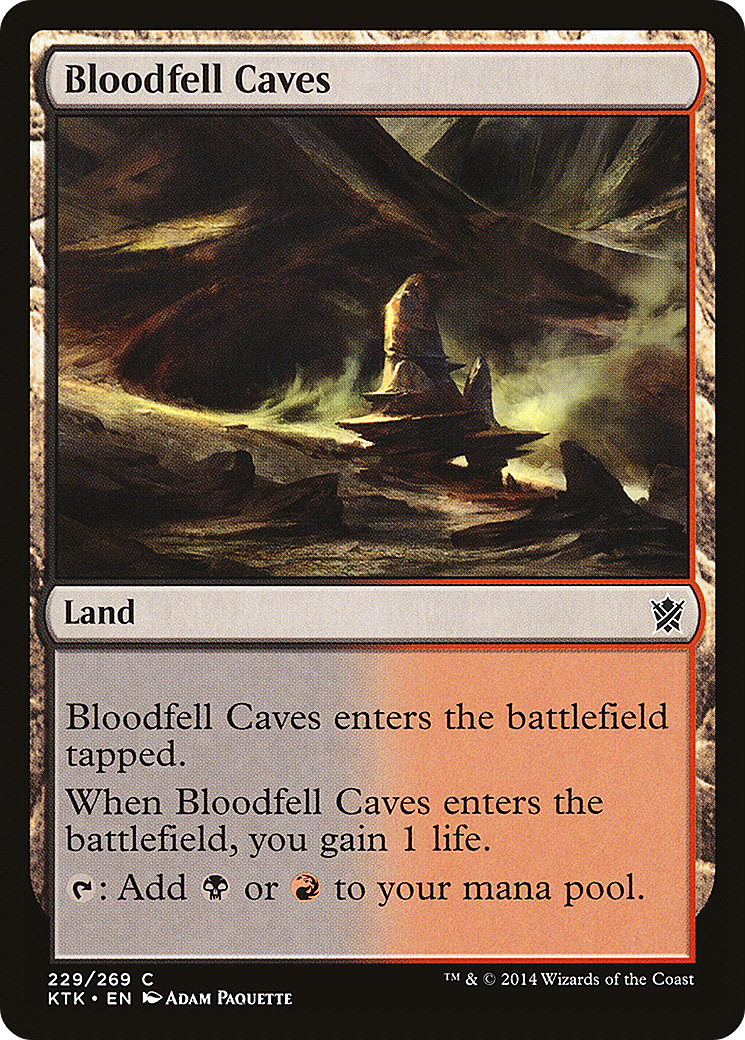 Bloodfell Caves Card Image