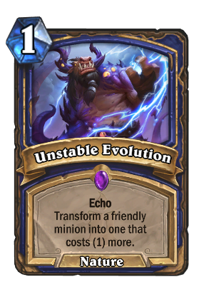 Unstable Evolution Card Image