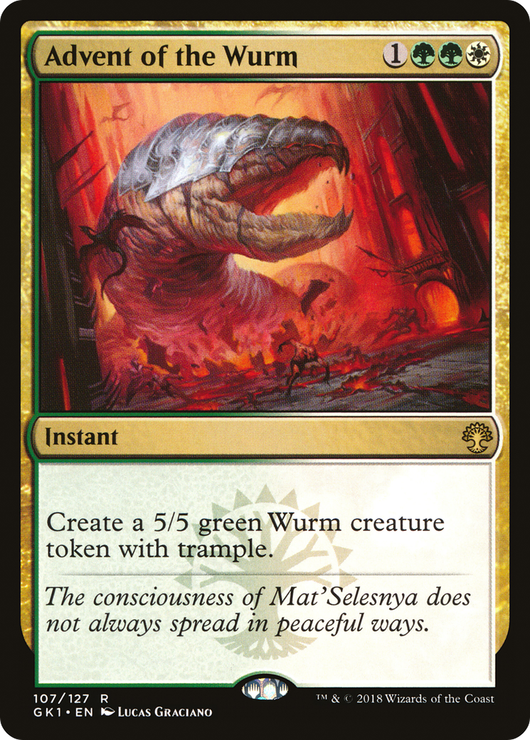 Advent of the Wurm Card Image