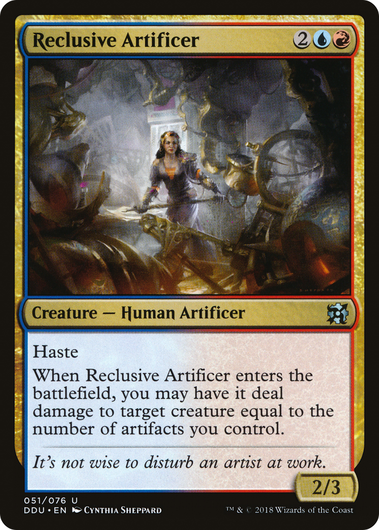 Reclusive Artificer Card Image