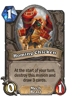 Homing Chicken Card Image