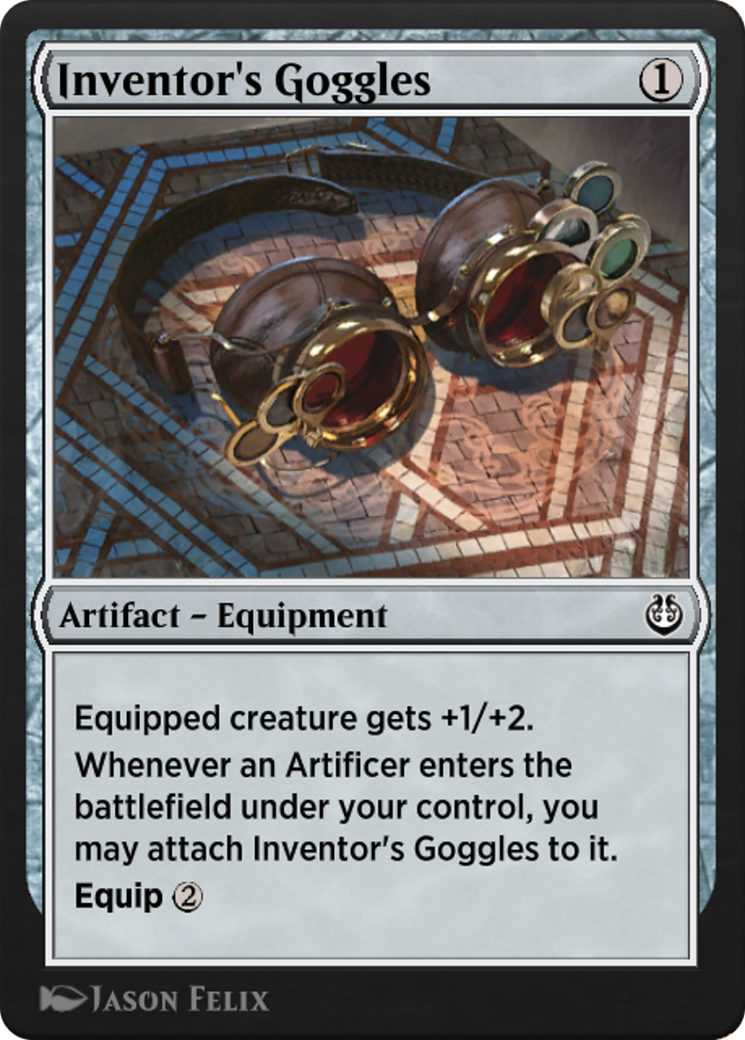 Inventor's Goggles Card Image