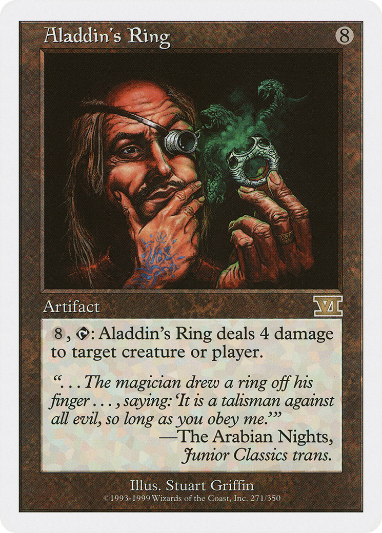 Aladdin's Ring Card Image