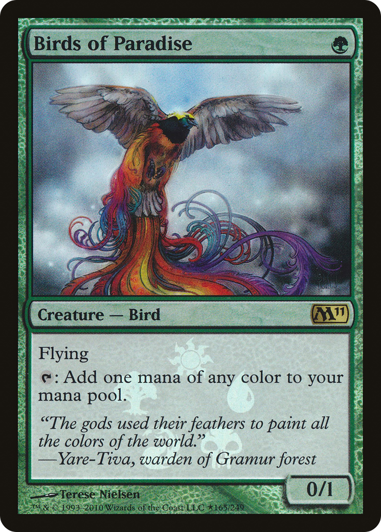 Birds of Paradise Card Image