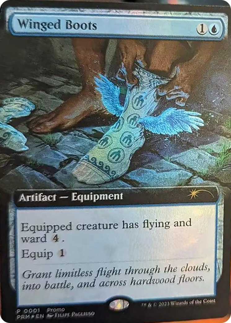 Winged Boots Card Image