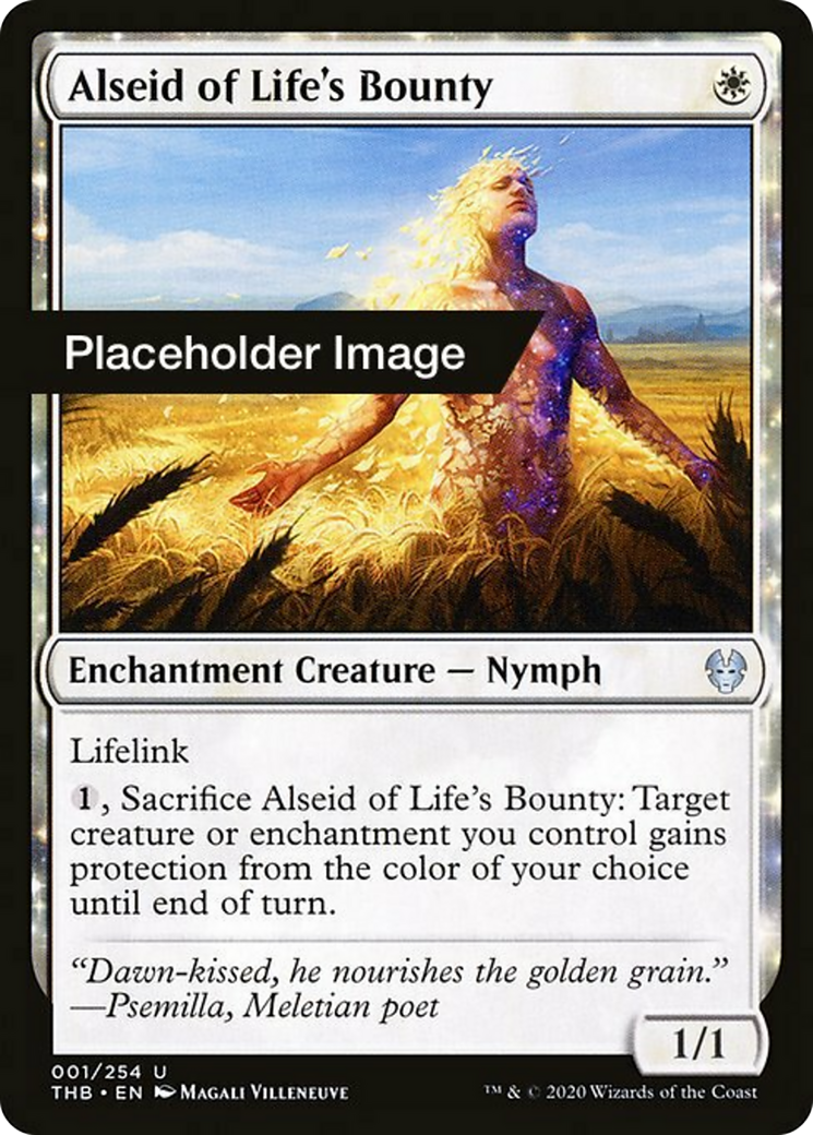 Alseid of Life's Bounty Card Image