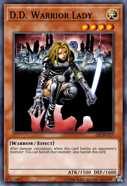 D.D. Warrior Lady Card Image