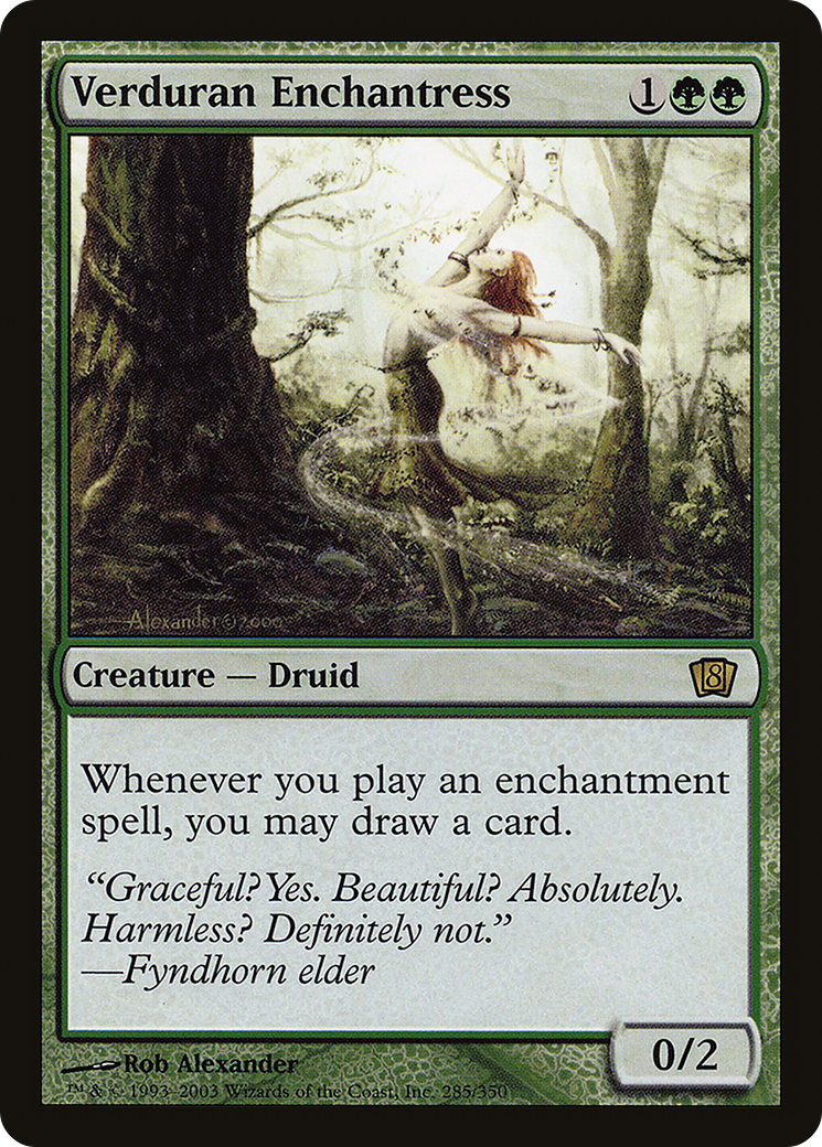 Verduran Enchantress Card Image