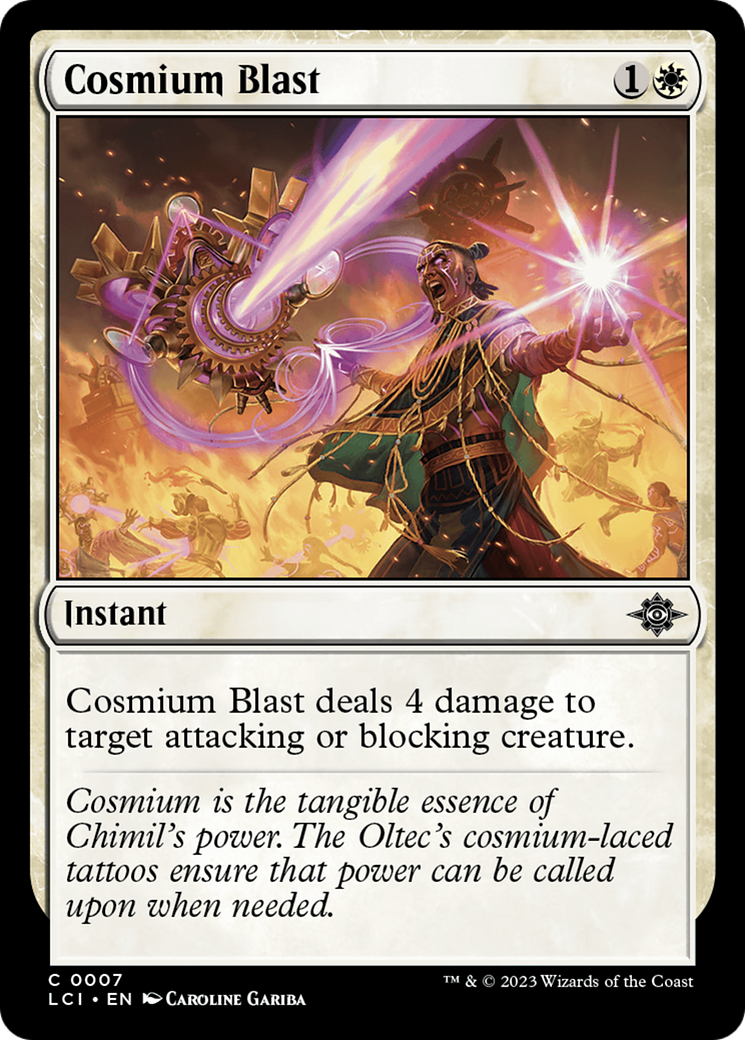 Cosmium Blast Card Image