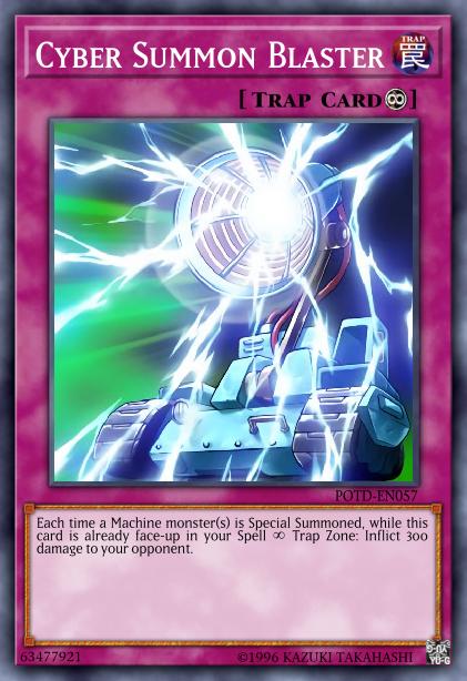 Cyber Summon Blaster Card Image