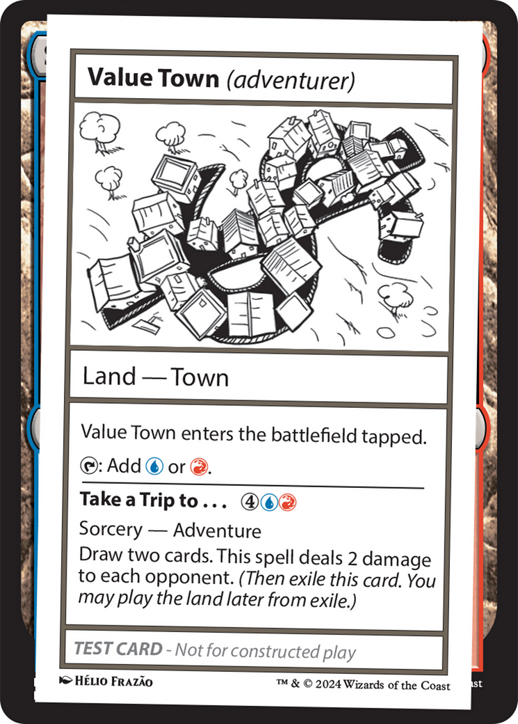 Value Town // Take a Trip to... Card Image