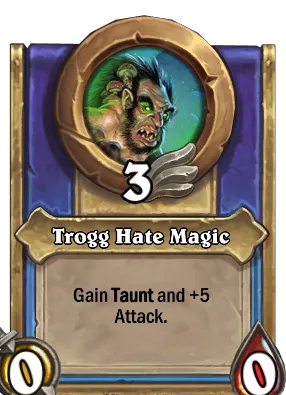 Trogg Hate Magic Card Image